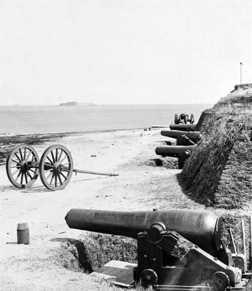 Fort Johnson - 1st Shot of Civil War at Fort Sumter Fired Here!